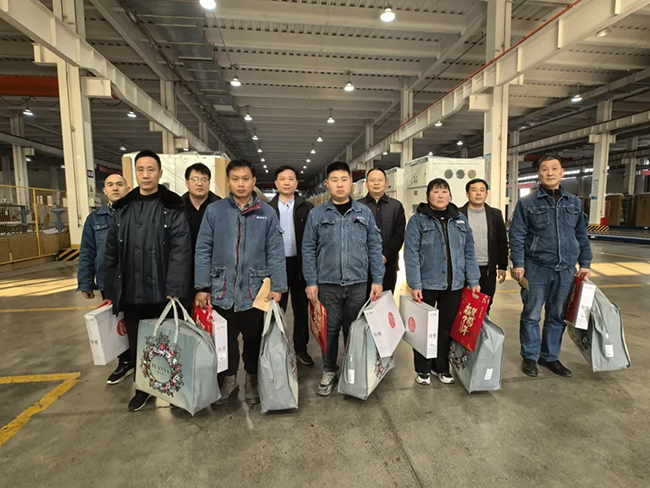 天行(中国)新春慰问送关怀,节前安全督导保平安